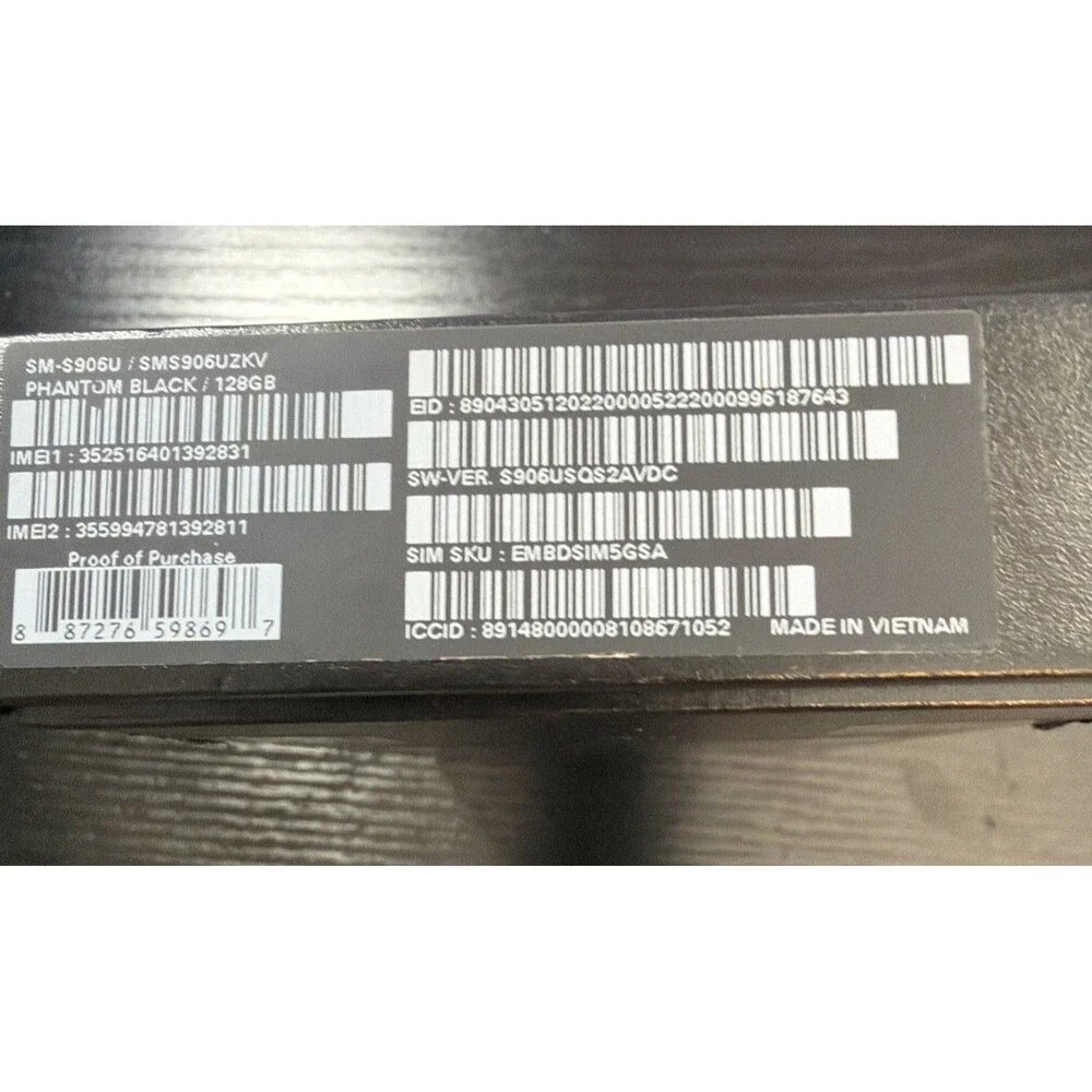 SAMSUNG GALAXY S22 Plus BOX ONLY without any accessories only empty box
